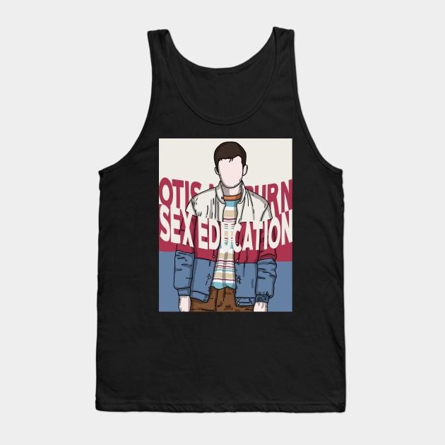 Otis Milburn Sex Education Tank Top by Luna Illustration